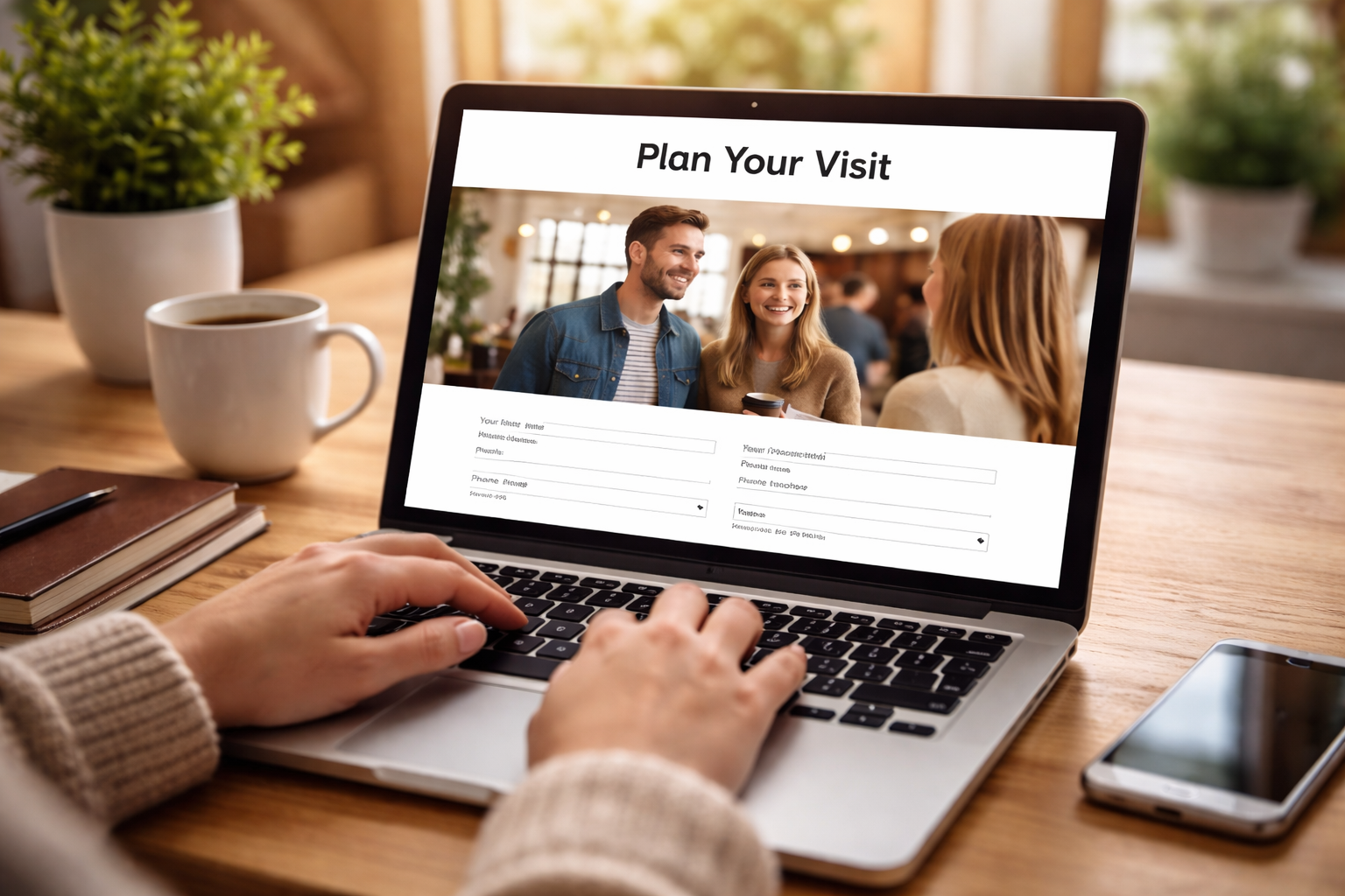 Planning a first visit to church